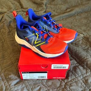 New Balance Kids' Red and Blue Athletic Shoes